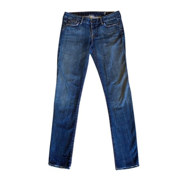 Citizens of Humanity faye #003 low waist full leg stretch jeans. Women's size 30 - Picture 1 of 15